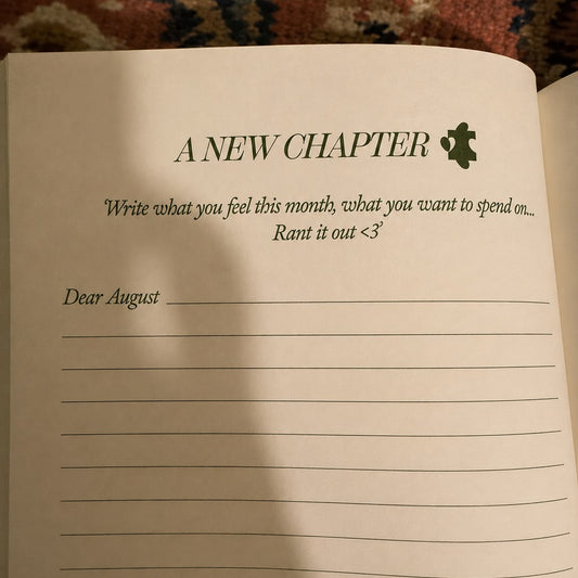 your money glow up planner
